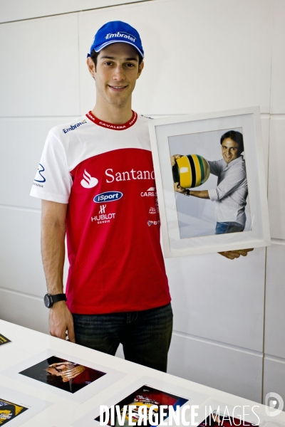 Le bureau d Ayrton SENNA.