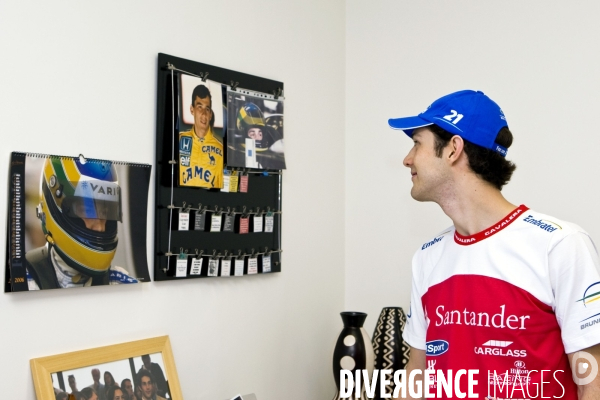 Le bureau d Ayrton SENNA.