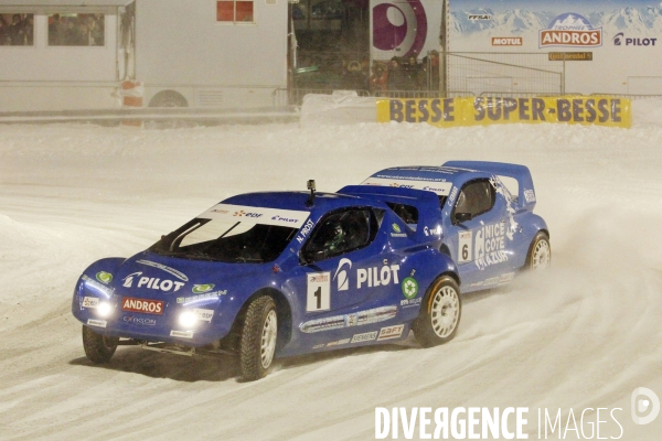 Enfants de pilotes automobiles sur le Trophée Andros.