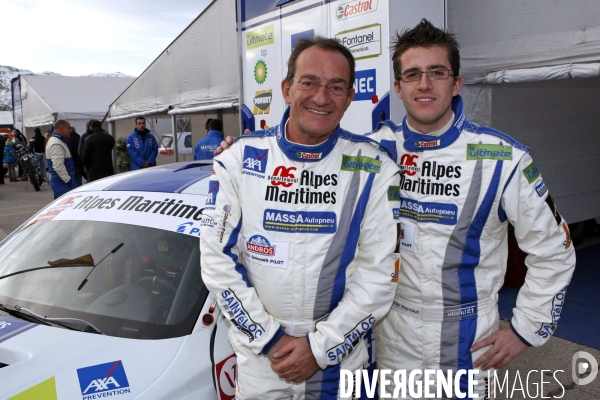 Jean-Pierre. et Olivier PERNAUT au Trophée Andros.