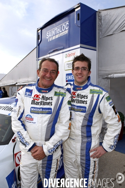 Jean-Pierre. et Olivier PERNAUT au Trophée Andros.