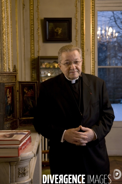 Monseigneur  André Vingt-Trois, cardinal, Archevêque de Paris