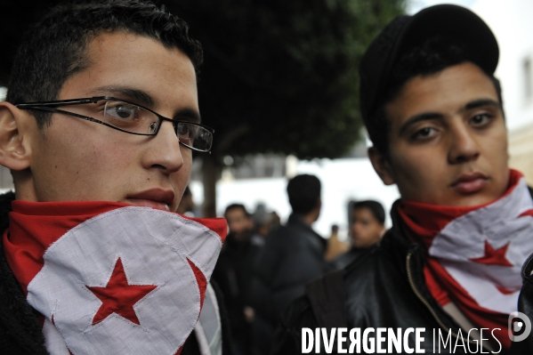 Nouvelle occupation de la kasbah de tunis