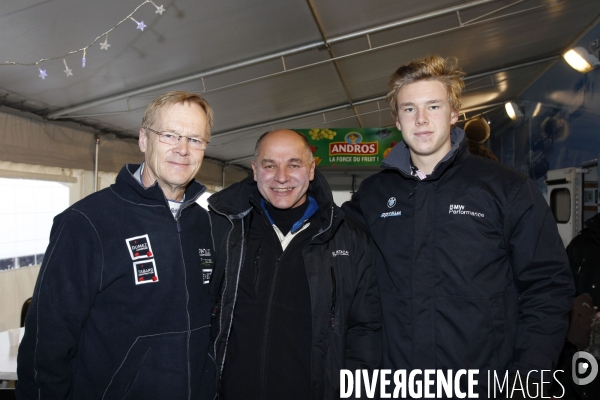 Enfants de pilotes automobiles sur le Trophée Andros.