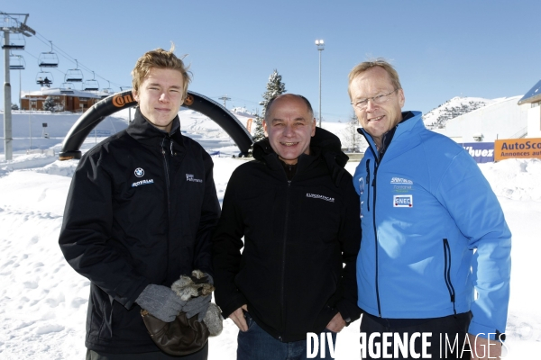 Enfants de pilotes automobiles sur le Trophée Andros.
