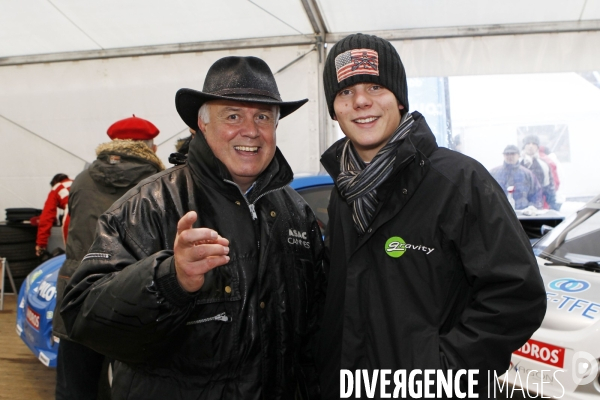 Enfants de pilotes automobiles sur le Trophée Andros.