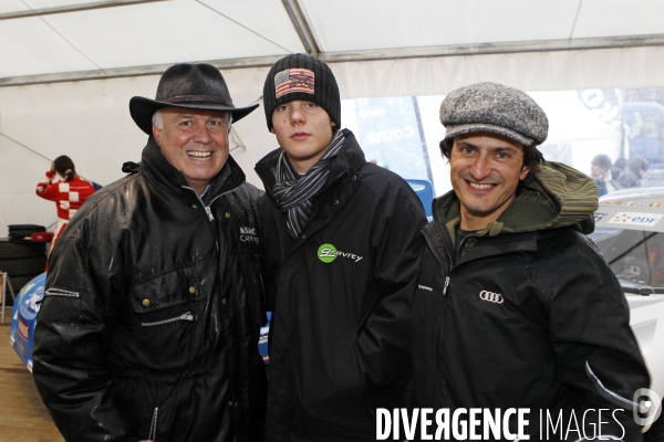 Enfants de pilotes automobiles sur le Trophée Andros.