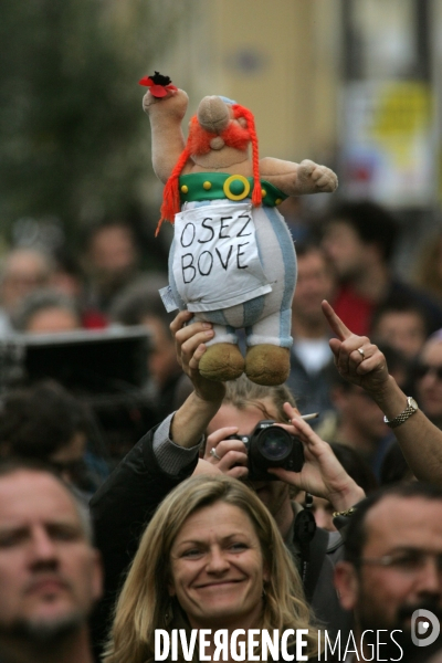 Jose Bové en Campagne au jour le jour