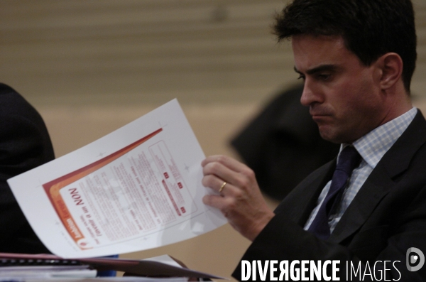 Debat sur le traite constitutionnel europeen