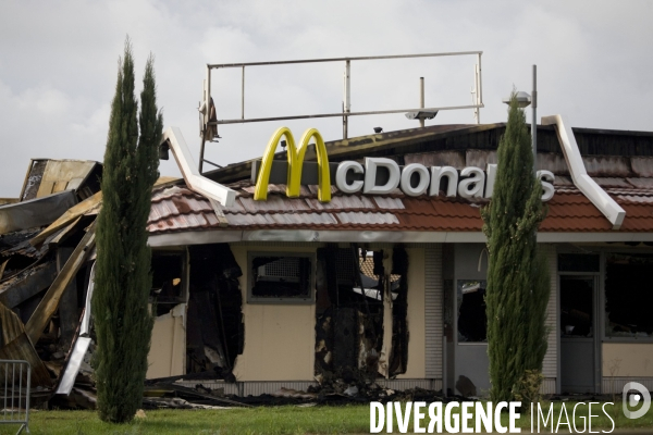 Divers Novembre 2008 : Incendie MacDo