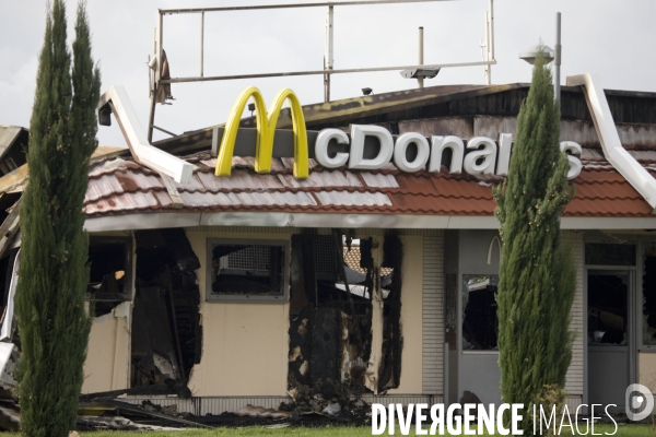 Divers Novembre 2008 : Incendie MacDo