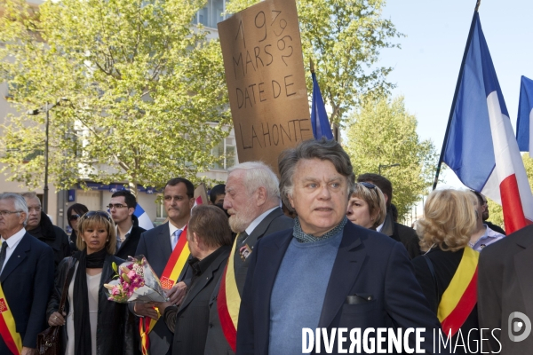 Manifestation FN contre Sarkozy