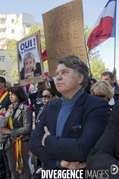 Manifestation FN contre Sarkozy