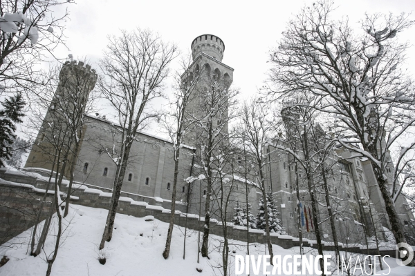 Randonnee en raquettes a neige en baviere