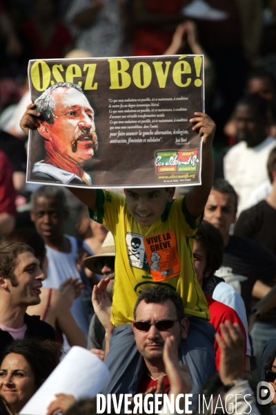 Joser Bove en campagne : Derniere semaine