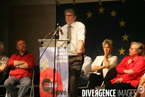 Jose Bové en Campagne au jour le jour