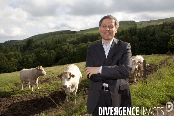 Dacian Ciolos commissaire europeen aux champs..
