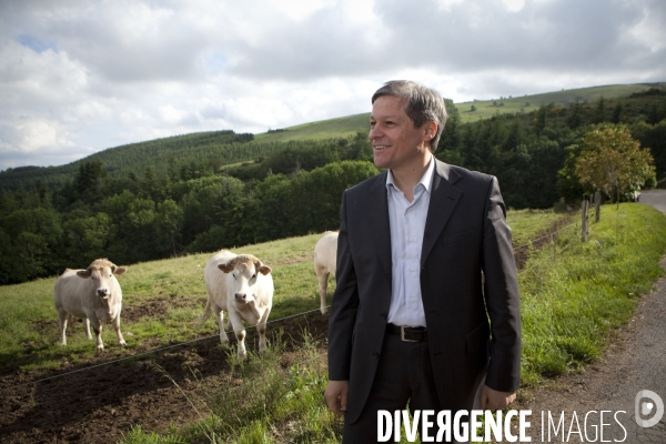 Dacian Ciolos commissaire europeen aux champs..