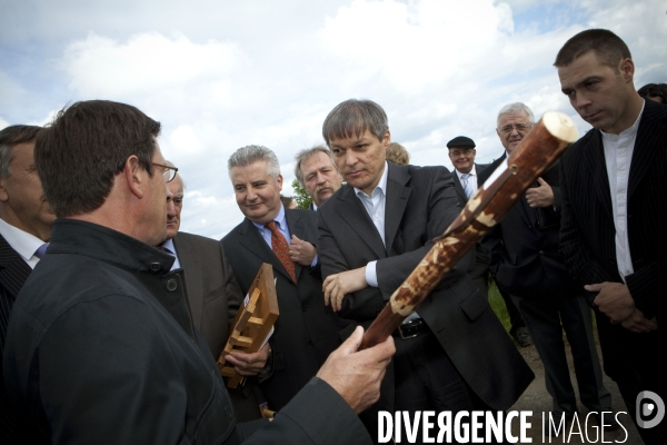 Dacian Ciolos commissaire europeen aux champs..