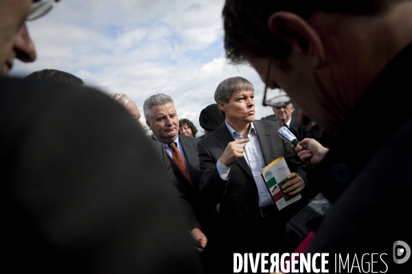 Dacian Ciolos commissaire europeen aux champs..