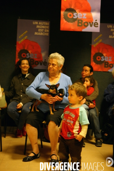 Jose Bové en Campagne , derniers Jours
