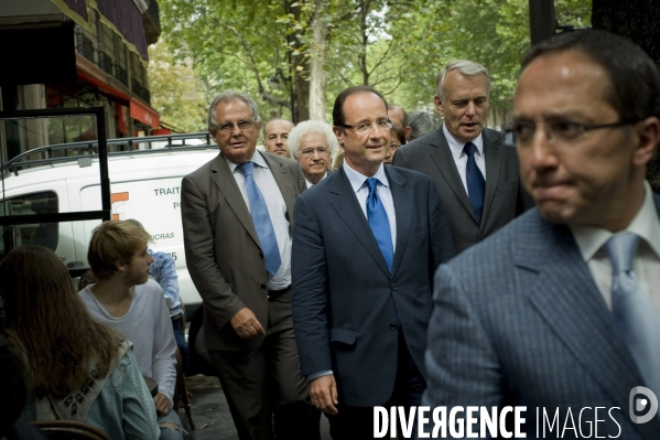 F.Hollande candidat aux primaires