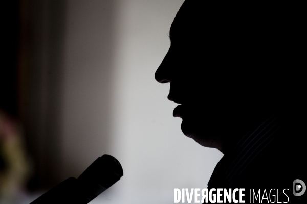 Francois Bayrou en Campagne a  Perpignan