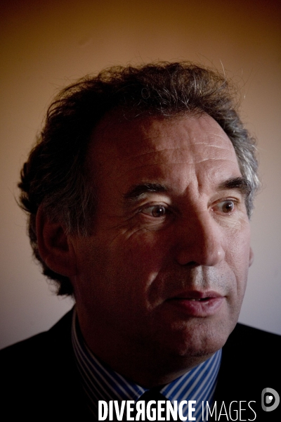 Francois Bayrou en Campagne a  Perpignan