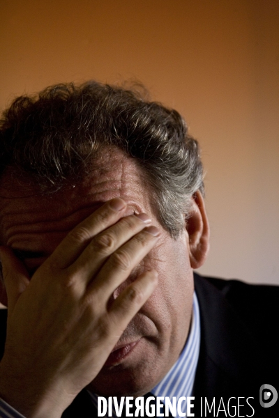 Francois Bayrou en Campagne a  Perpignan