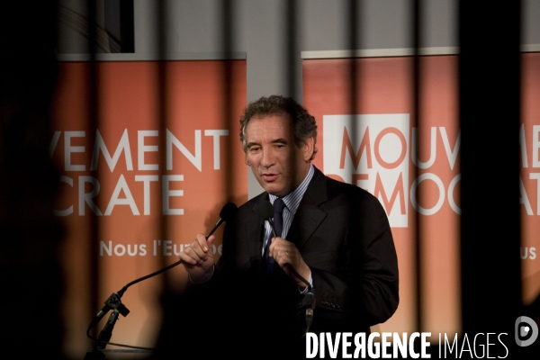 Francois Bayrou en Campagne a  Perpignan
