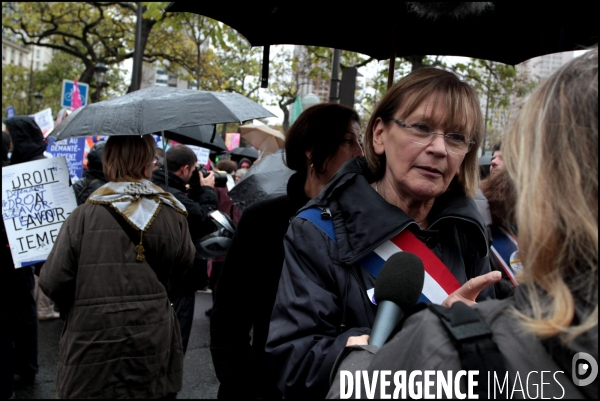 Manifestation Pour l avortement et la contraception.