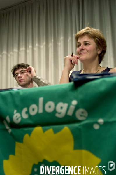 Dernier meeting chez les Verts pour désigner leur candidat à la présidentielle de 2007