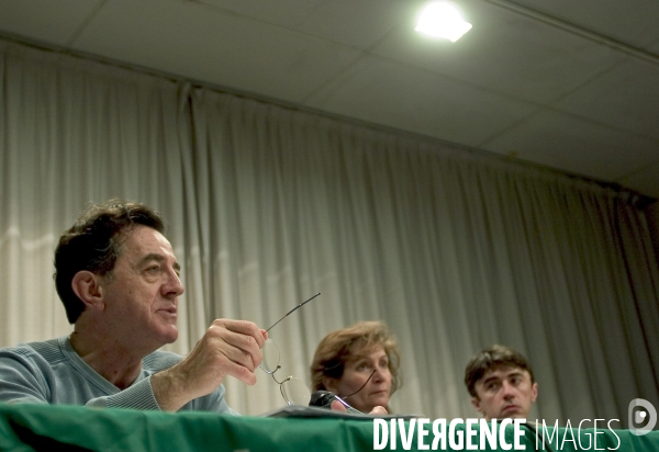 Dernier meeting chez les Verts pour désigner leur candidat à la présidentielle de 2007