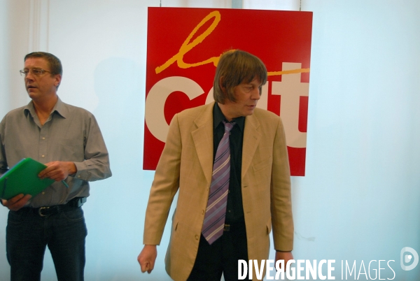 Conférence de presse de la CGT