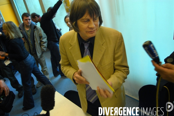 Conférence de presse de la CGT