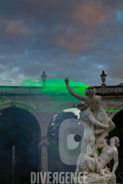 Les grandes eaux nocturnes au château de Versailles