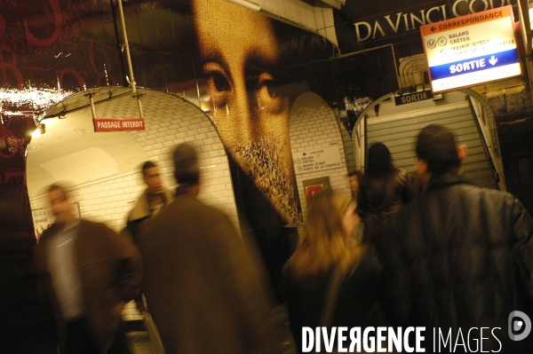 Da Vinci Code dans le métro
