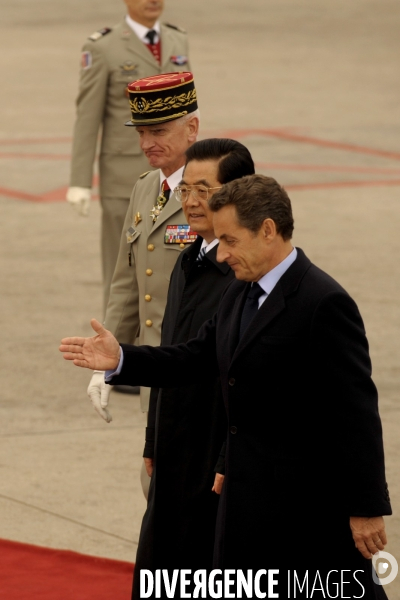 Visite d etat du president hu jintao en france