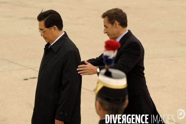 Visite d etat du president hu jintao en france