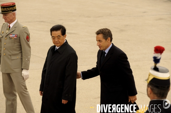 Visite d etat du president hu jintao en france