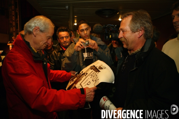 Jose Bove en campagne le 22 Mars