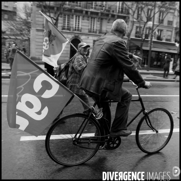 Manifestation Fonction publique Parisienne.