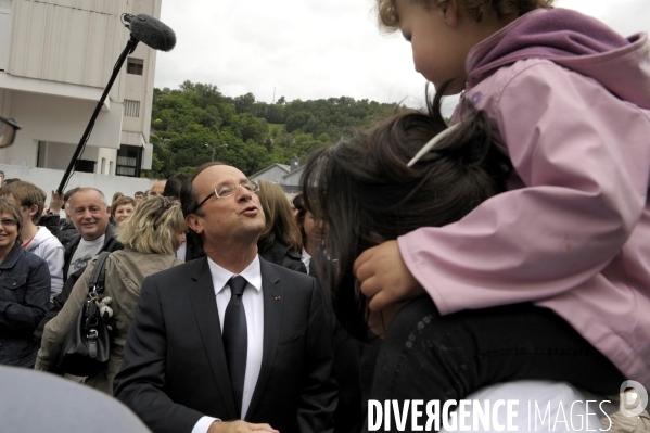 Francois hollande a tulle pour la commemoration des martyrs de tulle