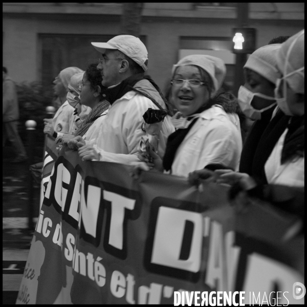 Manifestation Fonction publique Parisienne.