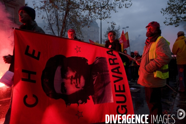 Manifestation Fonction publique Parisienne.