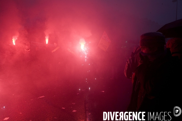 Manifestation Fonction publique Parisienne.