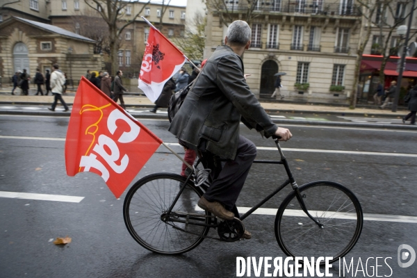 Manifestation Fonction publique Parisienne.