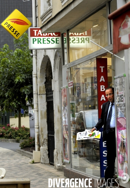 Francois hollande en correze