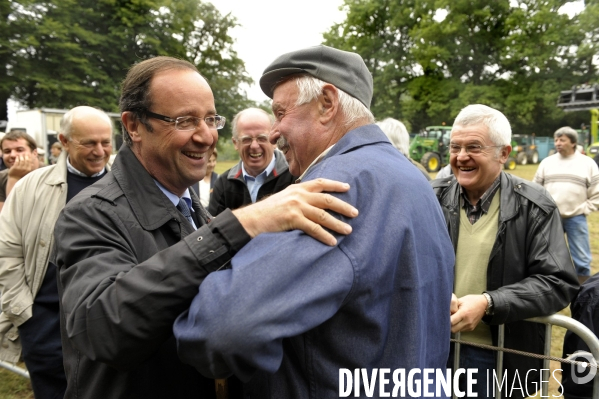 Francois hollande en correze