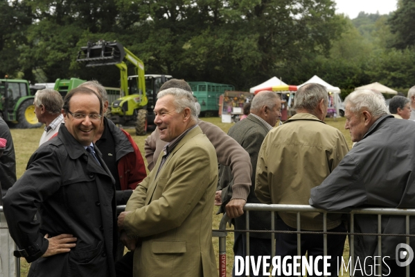 Francois hollande en correze